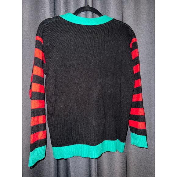 Ugly Christmas Sweater Cardigan Size XS Simpsons - Picture 3 of 3